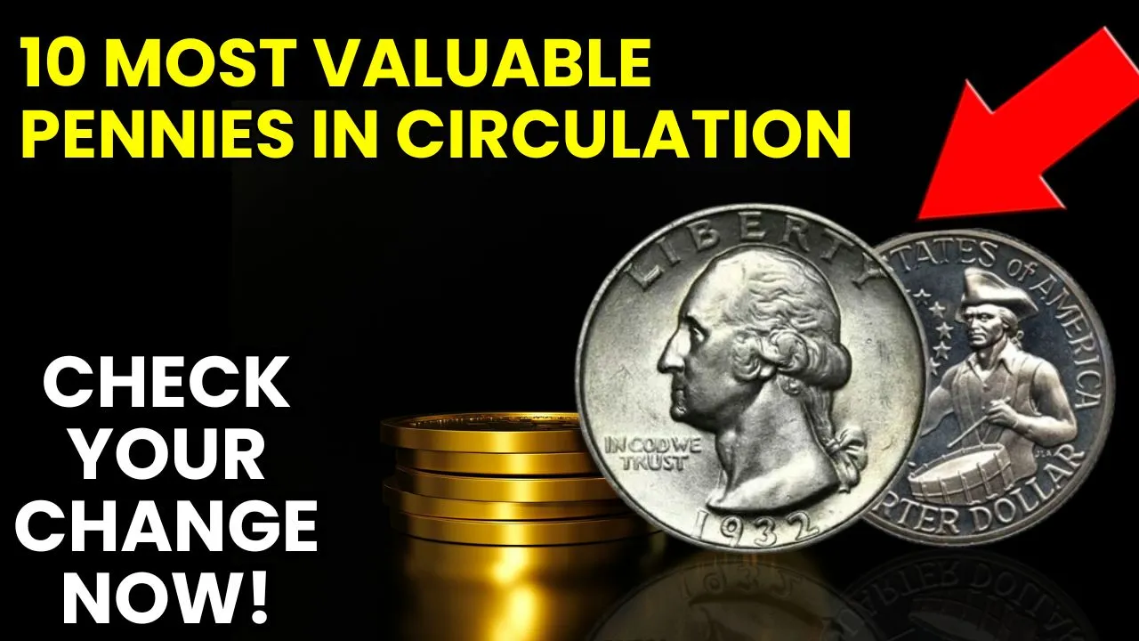 10 Most Valuable Pennies in Circulation