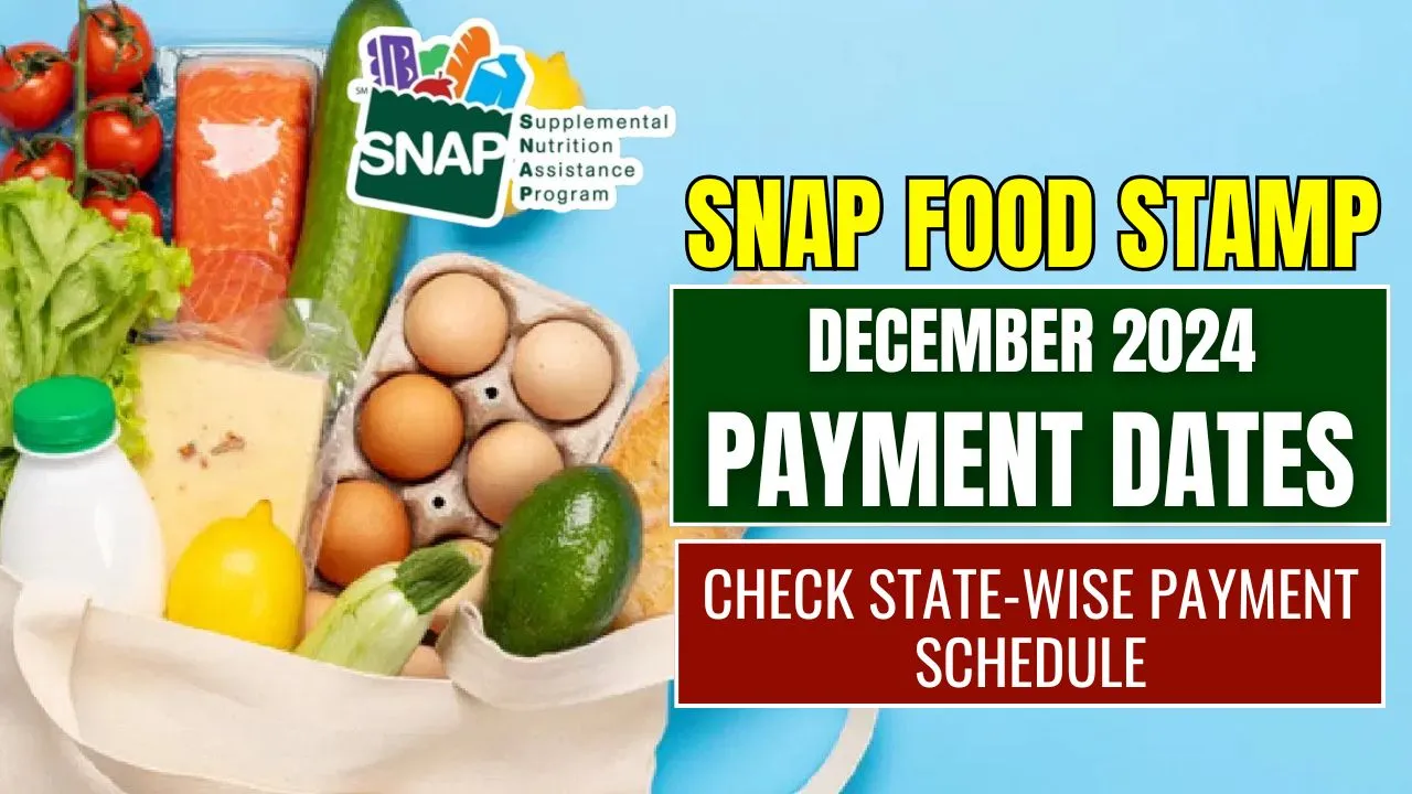 SNAP Food Stamp Payments December 2024