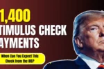 $1400 Stimulus Check Payments